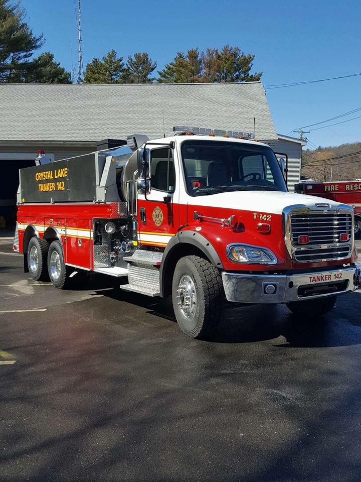 Crystal Lake Fire Department takes delivery of new 4 Guys Fire